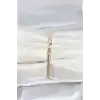 CM 14K Gold Renk Burgu Model Kadın Bileklik