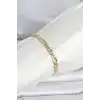 CM 14K Gold Renk Kalın Zincir Model Kadın Bileklik