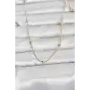 CM 14K Gold Renk Top Zincir 60 cm Kadın Kolye