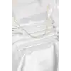 CM 14K Gold Renk Top Zincirli Model 60 cm Kadın Kolye