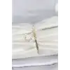 CM 14K Gold Renk Zincirli Model Kadın Bileklik