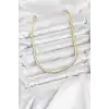 CM Yassı Yılan Zincir Model 60 cm Kadın Kolye