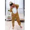 Çocuk Kaplan Kostumu - Aslan Kostümü 4-5 Yaş 100 cm