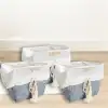 Çok Amaçlı Saklama Organizer Kutu Kare Keçe Sepet (mini) - 03433