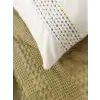 Cotton Box Aura Çift Kişilik Pike Takımı Pebble Hardal