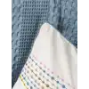Cotton Box Aura Çift Kişilik Pike Takımı Pebble İndigo