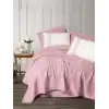 Cotton Box Aura Çift Kişilik Pike Takımı Pebble Pembe