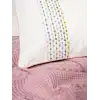 Cotton Box Aura Çift Kişilik Pike Takımı Pebble Pembe