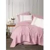 Cotton Box Aura Çift Kişilik Pike Takımı Pebble Pembe