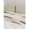 Cotton Box Brode Ranforce Çift Kişilik Nevresim Takımı İvory Yeşil
