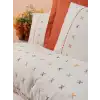 Cotton Box Brode Ranforce Çift Kişilik Nevresim Takımı Joli Kiremit