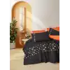Cotton Box Brode Ranforce Çift Kişilik Nevresim Takımı Liker Kiremit