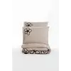 Cotton Box Brode Ranforce Çift Kişilik Nevresim Takımı Panos Kahve