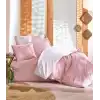 Cotton Box Çift Kişilik Nevresim Takımı Minimal Best Pembe