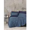 Cotton Box Çift Kişilik Smart Bambu Saten Nevresim Takımı Petrol