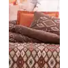 Cotton Box Etnich Nevresim Takımı Çift Kişilik Belize Kahve