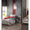Cotton Box Genç Ranforce Nevresim Takımı Tek Kişilik Rock Kırmızı