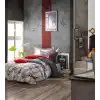 Cotton Box Genç Ranforce Nevresim Takımı Tek Kişilik Rock Kırmızı