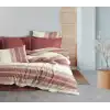 Cotton Box Line Nevresim Takımı Çift Kişilik Kenway Bordo