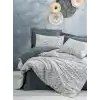 Cotton Box Minimal Çift Kişilik Nevresim Takımı Molly Antrasit
