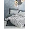 Cotton Box Minimal Çift Kişilik Nevresim Takımı Molly Antrasit