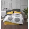 Cotton Box Modern Çift Kişilik Nevresim Takımı Dappled Sarı