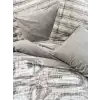 Cotton Box Modern Çift Kişilik Nevresim Takımı Root Vizon