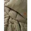 Cotton Box Peluş Çift Kişilik Yorgan Seti Taş