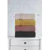 Cotton Box Plump 50x90 4lü Havlu Seti Bej Gülkurusu Hardal Antrasit