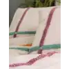 Cotton Box Puff Nakışlı Ranforce Çift Kişilik Nevresim Takımı İnsula Gülkurusu