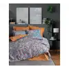 Cotton Box Tek Kişilik Modeline Nevresim Takımı Alekra Hardal