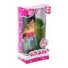 Cute Girl Pembe Balonlu Kumral Mini Bebek
