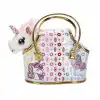Cutekins Taşıma Çantalı Peluş Unicorn Lou Lou