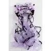 Çzgflm Fiyong Tül Sallantılı Örme Çocuk Taç