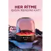 D33 Siyah Taşınabilir Kablosuz Bluetooth Hoparlör