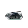 D60 2x Motosiklet Kask Kulaklığı Bluetooth Intercom Rgb Işıklı 2 Intercom Bağlantılı