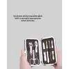 Dayanıklı Çelik Aletlerden Oluşan Kişisel Bakım Seti