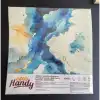 Decohandy 30x30 Cm Pvc Duvar Karosu 4lü Paket - Mavi Desen