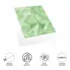 Decohandy 30x30 Cm Pvc Duvar Karosu 4Lü Paket - Yeşil Mermer