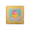 Decotown Duvar Panosu 40*40 Cup Cake Muffin Motifli Duvar Süsü