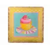 Decotown Duvar Panosu 40*40 Cup Cake Muffin Motifli Duvar Süsü
