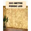 Dekoratif 3x3 LED Perde Işık Şelale Tasarım Enerji Tasarruflu