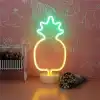 Dekoratif Ananaslı Neon Led Masa Ve Gece Lambası Hediyelik Lamba