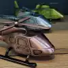 Dekoratif Metal Helikopter
