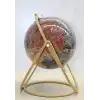 Dekoratif Metal Standlı Dünya Küre - Model 1