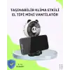 Dekoratif Panda Tasarımlı Küçük Boy Fan