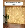 Dekoratif Perde Peri Led Günışığı Renk 8 Fonksiyonlu Işık