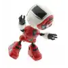 Dekoratif Sesli Işıklı Mini Sevimli Kırmızı Robot