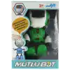 Dekoratif Sesli Işıklı Mini Sevimli Yeşil Robot