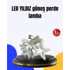 Dekoratif Yıldız Peri Led Perde 3x3 Metre Ortam Işığı